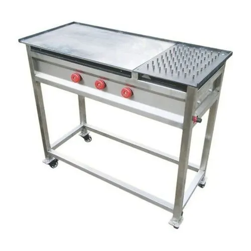 Chapati puffer machine for commercial kitchens