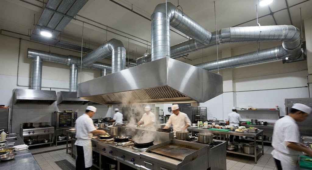 Commercial kitchen cooking equipment - tandoors, ovens and induction ranges